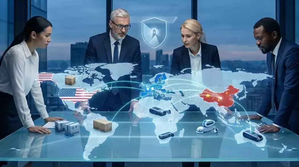 Global Partners Handshake